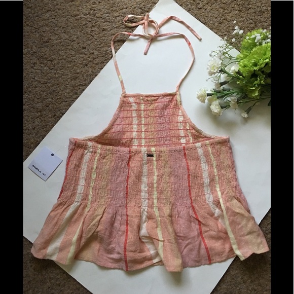 O’Neill Women’s Halter Multicolored Top - Picture 6 of 9
